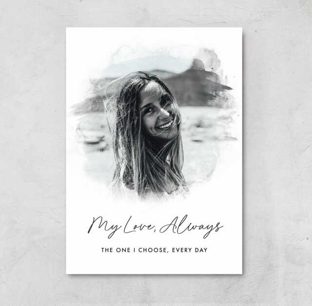 Gift For Her Photo Print. Personalised Keepsake Gift. Framed Wall Art For Home. Use Your Own. Custom Made - image 1