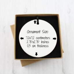 Personalised Trumpet Ornament - Brass Band Christmas Tree Decoration Custom Gift For Musician Marching Keepsake - thumbnail 3