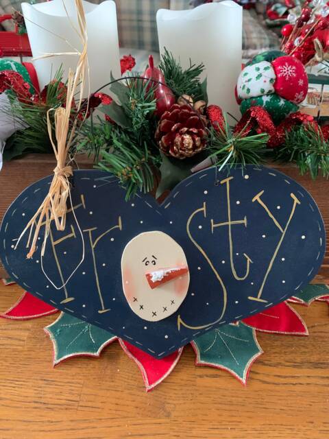 Frosty Wall Hanging