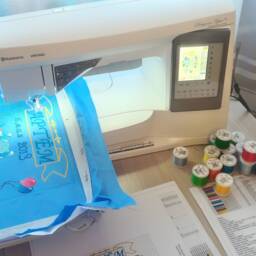 Personalized Gift For Newborn. Pillow With Name & Data Of The Child. Baby Cover Machine Embroidery - thumbnail 3