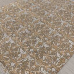 8x10 Rug Grey Silver Soft Silky Handmade Wool & Silk #5389 - 242x300 cms - thumbnail 3