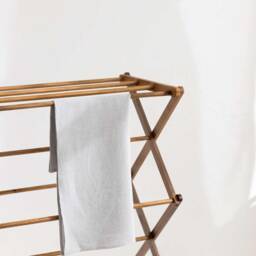 Organic Linen Bath Towel Set, Cloud Grey, Handmade in Lithuania - thumbnail 3