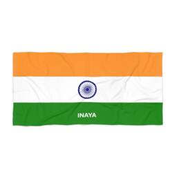India Beach Towel, India Flag Tovel, Of India, Beach Tovel, India Country Gift, Tovel - thumbnail 3
