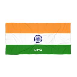 India Beach Towel, India Flag Tovel, Of India, Beach Tovel, India Country Gift, Tovel - thumbnail 2