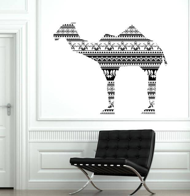 Wall Vinyl Camel Desert Animal Ornament Mural Decal Sticker 1734Dz - image 1