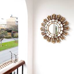 "Peruvian Mirrors - ""Concha Mirror 45cm" - thumbnail 3