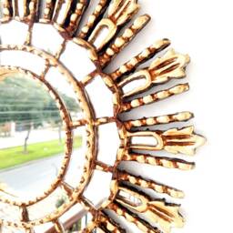 "Peruvian Mirrors - ""Concha Mirror 45cm" - thumbnail 2