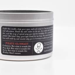 Pirate Scented Candle - Gift Party Rum Scent Great For An Actual Pirate But Be Careful With Candles While At Sea, Matey - thumbnail 3