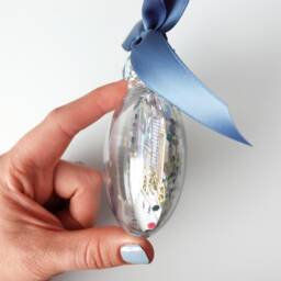 Central Park Ice Skating in Nyc Glitter Christmas Ornament/New York City Ornament, Nyc, Park, Souvenir - thumbnail 2