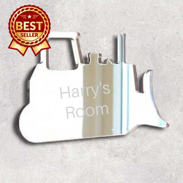 Personalized Acrylic Mirror Wall Art Shatterproof Engraved Decor - image 1