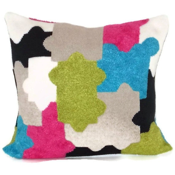 Sweater Pillow Cover, Throw Pillow, 18 - image 1