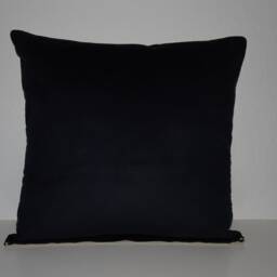 Decorative Cushion Cover Union Jack Roller Tapestry Fabric Back Made Of Dark Blue Corduroy England Gb Great Britain Queen Child - thumbnail 4