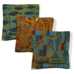 Organic Lavender Sachet, 100 Percent Cotton, Set Of Three - thumbnail 3