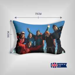 Upload Your Own Photo Novelty Custom Made Personalised Personal Printed Soft Pillowcase Pillow Family Pet His Her Gift - thumbnail 2