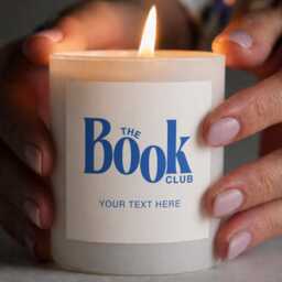 Book Club Candle Gift - Lover Reading Present Literary Birthday Candlebook - thumbnail 3