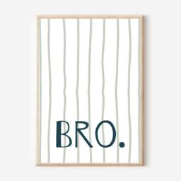 Bruh, Bro, Dude Teen & Tween Stripe Gaming Prints. Perfect For A Boys Or Girls Room, Playroom Games Room - Prints Only - thumbnail 3