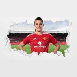 Manchester United Fc Wall Sticker - Ella Toone 24/25 Broken Decal - thumbnail 3