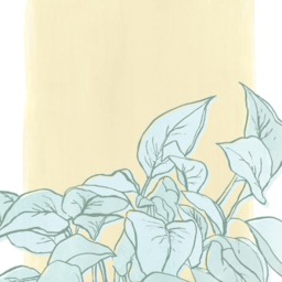 Watercolor Pothos Art Print - 5x7 Or 8x10 - thumbnail 2