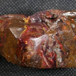4.08Oz. Natural Pietersite Lizard Carving, Chatoyant Carved Gemstone B2503 - thumbnail 2