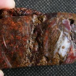 4.08Oz. Natural Pietersite Lizard Carving, Chatoyant Carved Gemstone B2503 - thumbnail 3