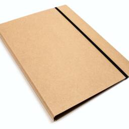 A4 Clipboard Made From Recycled Paper, Document Folder, Pen Holder, Elastic Band, Minimalist, Office Organizer - thumbnail 2