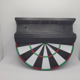 Wall Mountable Dart Holder - Dartboard Inspired Stand Customizable Gift Perfect Organiser For Lovers Games Room - thumbnail 3