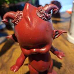 "Unique Upcycled Recycled Resculpted ""Demonic Kutipe Style Doll" - thumbnail 3