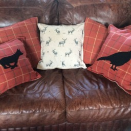 Stag. Deer. Cushion Cover . Stag Made To Fit 18 - thumbnail 3