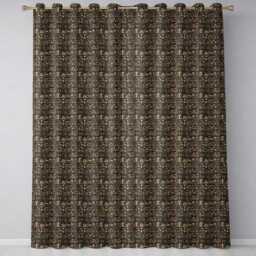 Ancient Hieroglyphics Symbols Decorative Seamless Pattern Art Readymade Eyelet Ring Top Thermal 100% Blackout Curtains - thumbnail 2