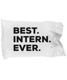 Intern Pillow Case, Gifts For , Best Ever, Pillowcase