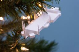 Dallas, Tx Temple Christmas Ornament - Made To Order