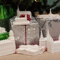 Dallas, Tx Temple Christmas Ornament - Made To Order - thumbnail 3