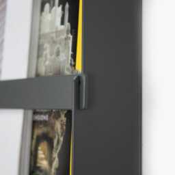 Wall Mounted Big Magazine Rack/& Book Holder Gift For Readers Cafe Display Minimalist Showcase - thumbnail 3