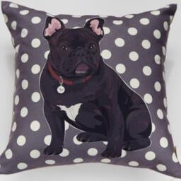 French Bulldog - Brindle Pillow Cover - thumbnail 2