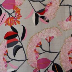 Pink Wattle Lampshade - Table Lamp Australiana Bottlebrush Gumnut Gum Tree Australian Design - thumbnail 4