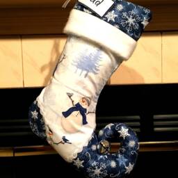 Personalized Christmas Stocking - Elf Stocking - thumbnail 2