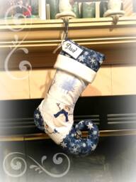 Personalized Christmas Stocking - Elf Stocking - thumbnail 1