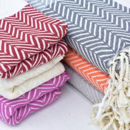 "Organic Cotton Towel, 70""x40" - thumbnail 2