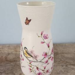 Pretty Blossom Flower Vase, Cherry Blossom, Gifts For Her, Mothers Day, Nan, Decorative Home Decor - thumbnail 3