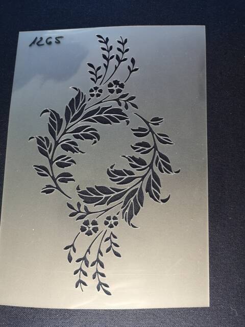 Vine Stencil, Flexible, Reusable, 125Micron, Wall Decor, Home Decor, Furniture Painting, Card Making, Craft Stencil From Bitofeverythingbyb