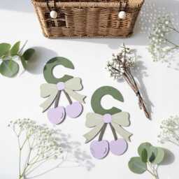 Closet Dividers Newborn To 5T, Nursery Organizer , Cherry Themed Double Sided - thumbnail 2