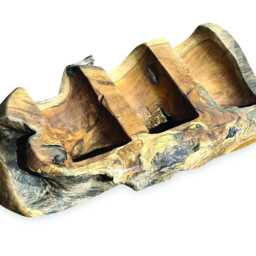 Driftwood Wine Holder Triple Bottle - thumbnail 3