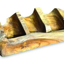 Driftwood Wine Holder Triple Bottle - thumbnail 2