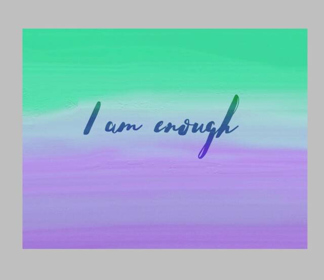 Affirmation Wall Hanging - Meaningful Personal Room Decor Bedroom Decoration Idea Calm Print Original Art Instant Digital Download - image 1