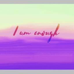 Affirmation Wall Hanging - Meaningful Personal Room Decor Bedroom Decoration Idea Calm Print Original Art Instant Digital Download - thumbnail 2