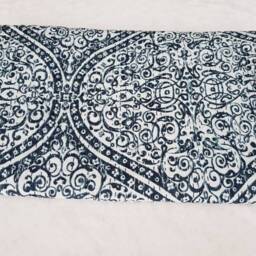 New Pot Pattern Pure Cotton Kantha Blanket Bedspread Twin Size Multicolour Quilt Throw 90x60 - thumbnail 2