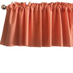 Micro Gingham Checker Plaid Window Valance 58 Inch Wide/Treatment Kitchen Bedroom Classroom Diner Rv Home D??cor - thumbnail 3