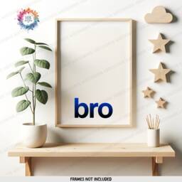 Blue Boys Room Decor - Set Of 3 Prints - Teen Bedroom Art Boy Gamer Gift Bro Dude Bruh Gaming Wall Artwork Birthday Present Gifts - thumbnail 3
