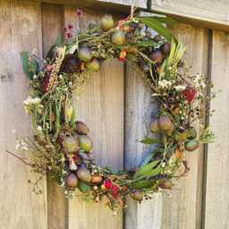 Australian Native Gum Nut Wreath Eucalyptus Easter Home Decor Rustic Woodland Wedding Gift Australiana Front Door Botanical Wreaths - thumbnail 2
