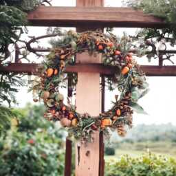 Australian Native Gum Nut Wreath Eucalyptus Easter Home Decor Rustic Woodland Wedding Gift Australiana Front Door Botanical Wreaths - thumbnail 3
